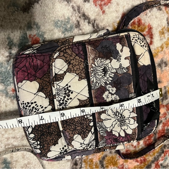 Vera Bradley Mini Floral Boho Quilted Crossbody Bag - Picture 12 of 12